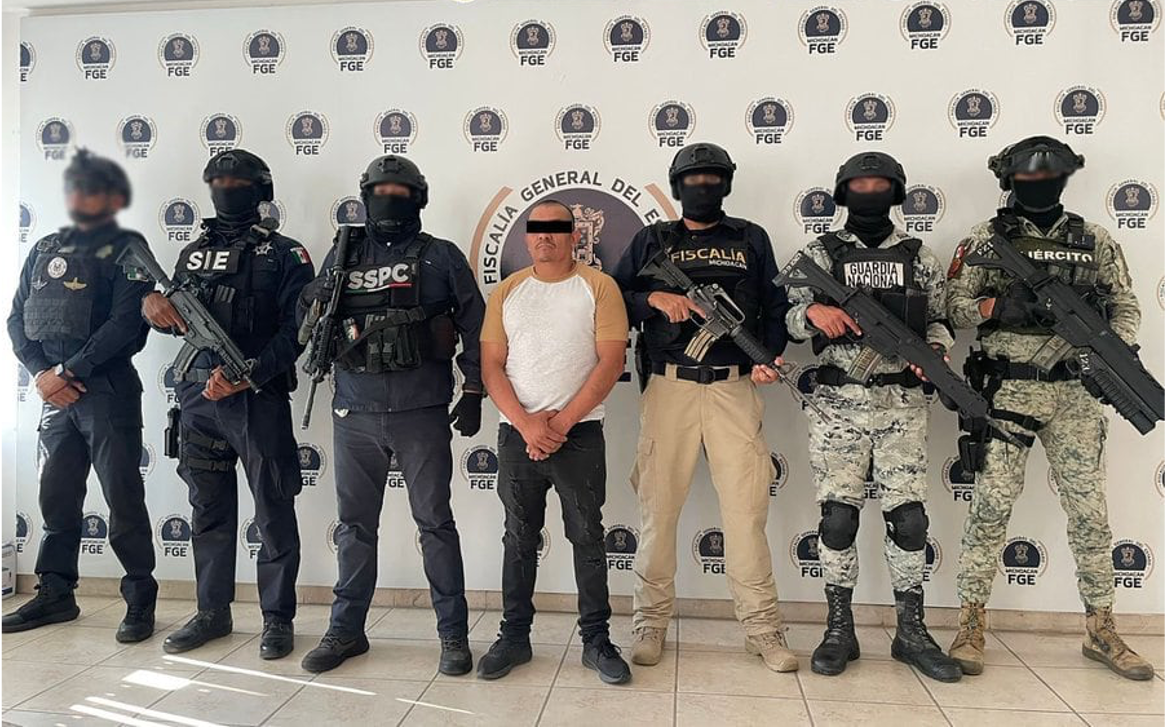 Cae ‘El Silencio’, presunto cabecilla criminal en Guanajuato y Michoacán